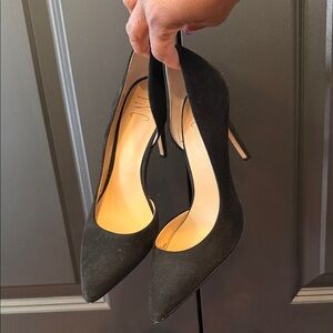 Macy’s INC Classic Black Pointed-Toe Stiletto Pumps